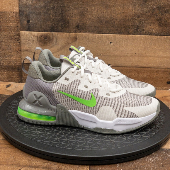 NIKE AIR MAX ALPHA TRAINER 5 PHANTOM GREEN GRAY MENS ATHLETIC SHOES SIZE 10 main image 5